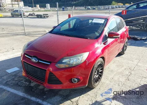 2012 Ford Focus Titanium from USA, damaged, VIN 1FAHP3N26CL109081